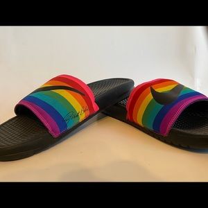 Nike Pride slides limited edition Gilbert Blake